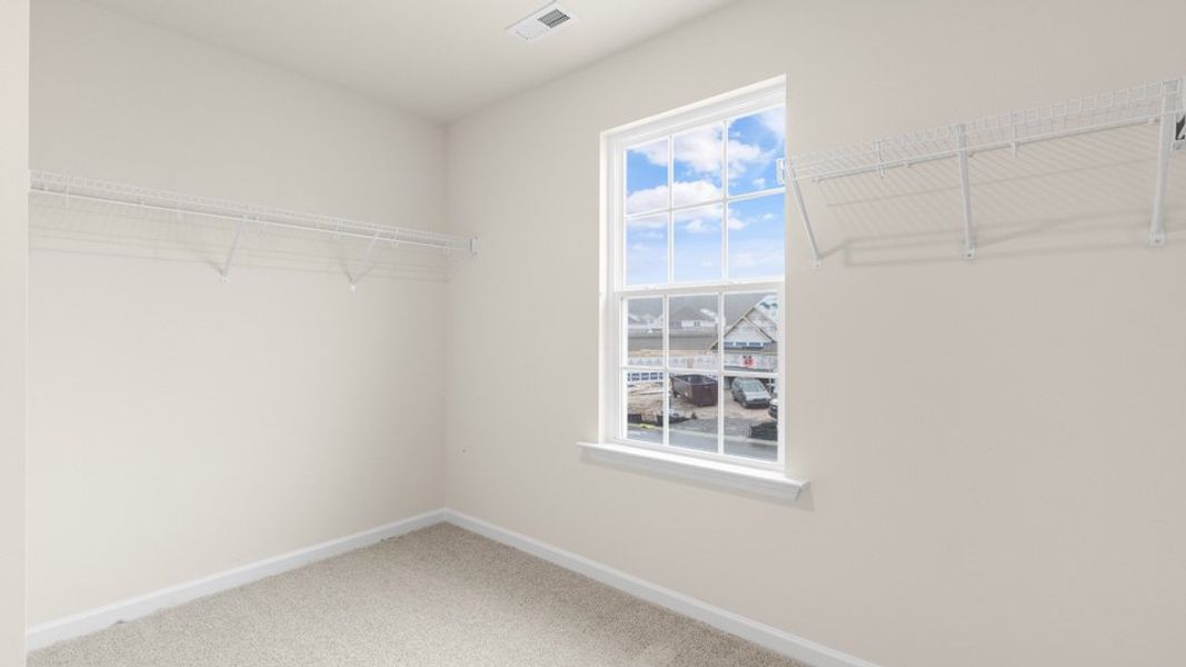 Spacious, unfurnished interior of a new home in The Estates at Edinborough, Gibsonville (Image 24).