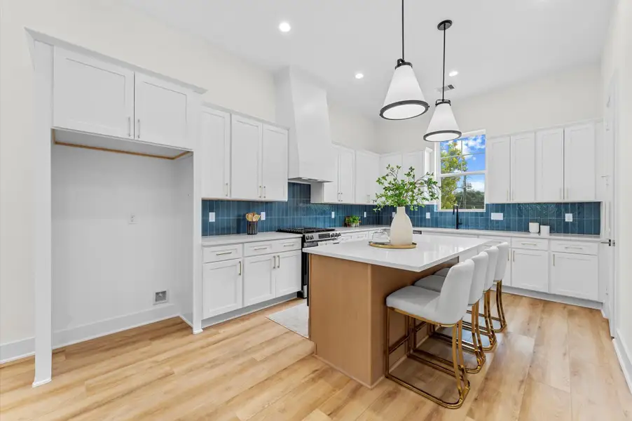 Furnished interior view inside a new home in , Houston (Image 6).
