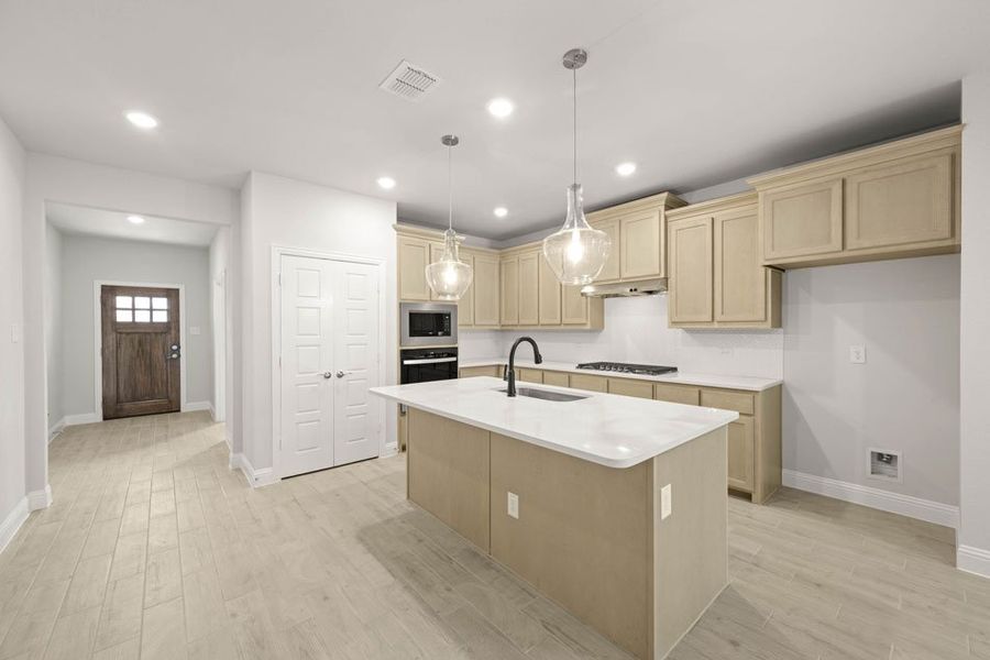 Front exterior of a new home in Redden Farms – Active Adult, Midlothian, TX, highlighting curb appeal (Image 22). Front exterior of a new home in Redden Farms – Active Adult, Midlothian, TX, highlighting curb appeal (Image 22).