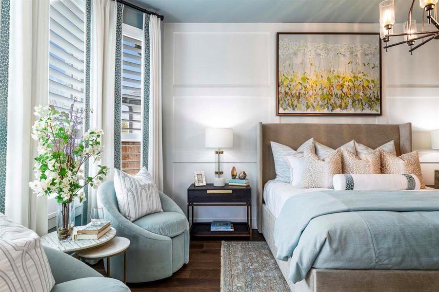 Furnished interior view inside a new home in Gateway Village - The Reserve, Denison (Image 18).