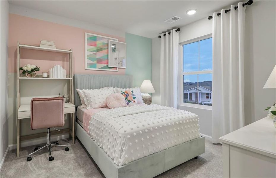 Furnished interior view inside a new home in Avery Ridge, Gainesville (Image 13).