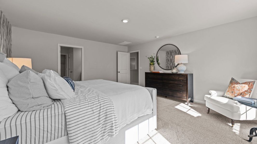 Furnished interior view inside a new home in West New Bern, New Bern (Image 20).