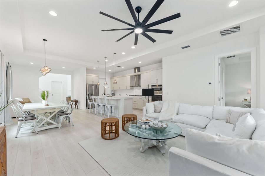 Furnished interior view inside a new home in , Palm Beach Gardens (Image 13). Furnished interior view inside a new home in , Palm Beach Gardens (Image 13).