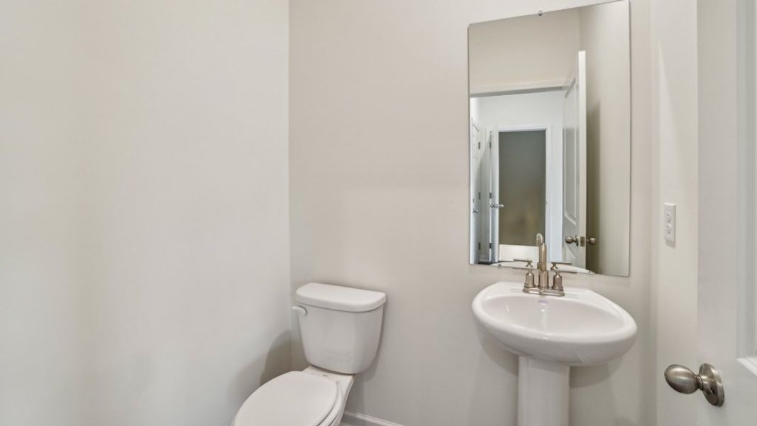Furnished interior view inside a new home in Archer's Pointe, Johnson City (Image 8).