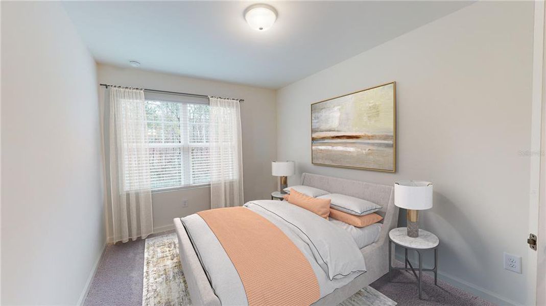 Furnished interior view inside a new home in Vista Walk, Dade City (Image 3).