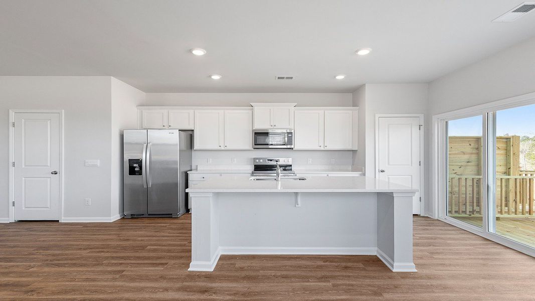 Furnished interior view inside a new home in Marion Village, Santee (Image 3).