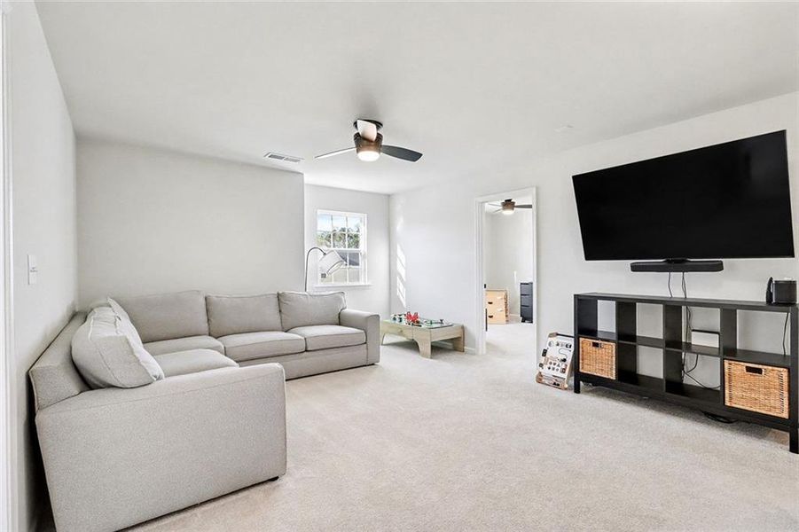 Furnished interior view inside a new home in Pinebrook at Hamilton Mill, Auburn (Image 29). Furnished interior view inside a new home in Pinebrook at Hamilton Mill, Auburn (Image 29).