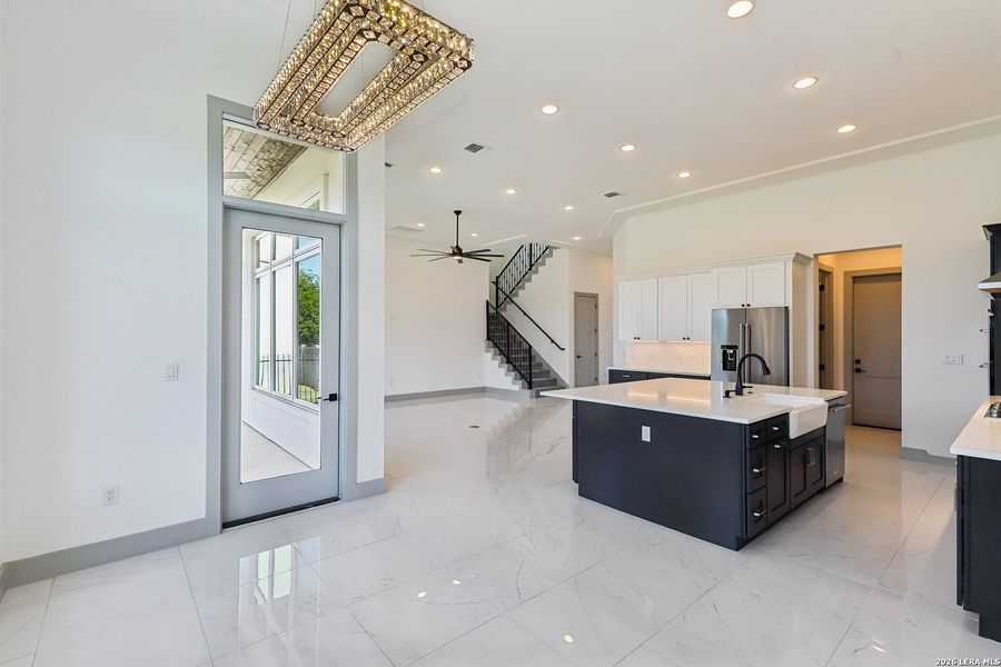 Furnished interior view inside a new home in , San Antonio (Image 7).