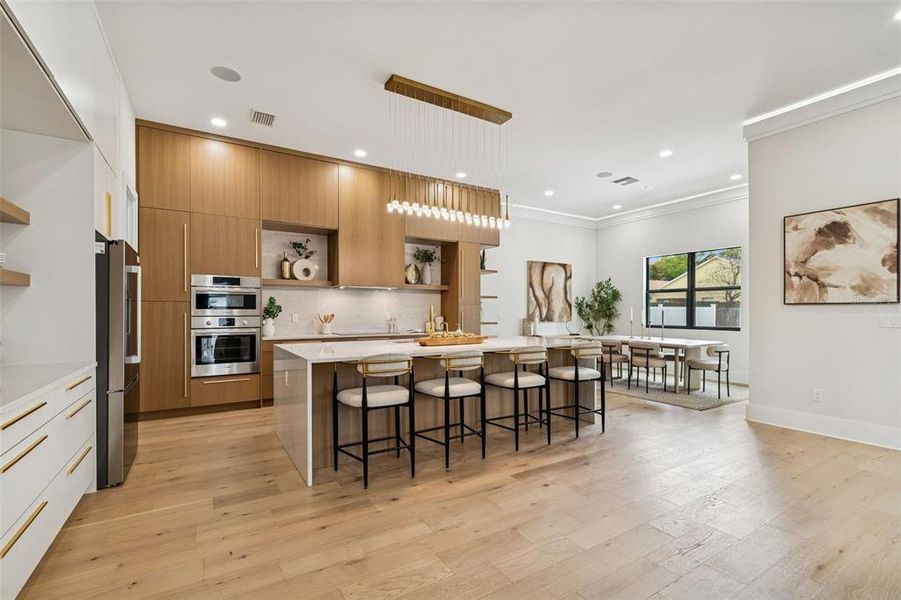 Furnished interior view inside a new home in , Tampa (Image 11).