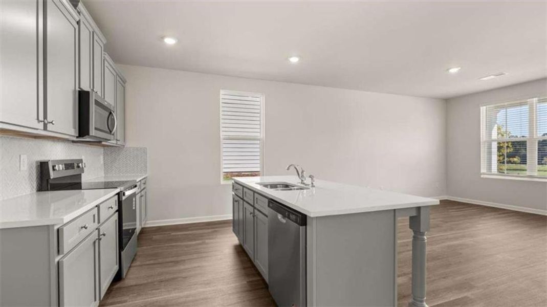 Furnished interior view inside a new home in Brookland Commons, Monroe (Image 13).