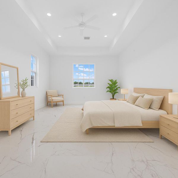 Spacious, unfurnished interior of a new home in , Palm City (Image 18).