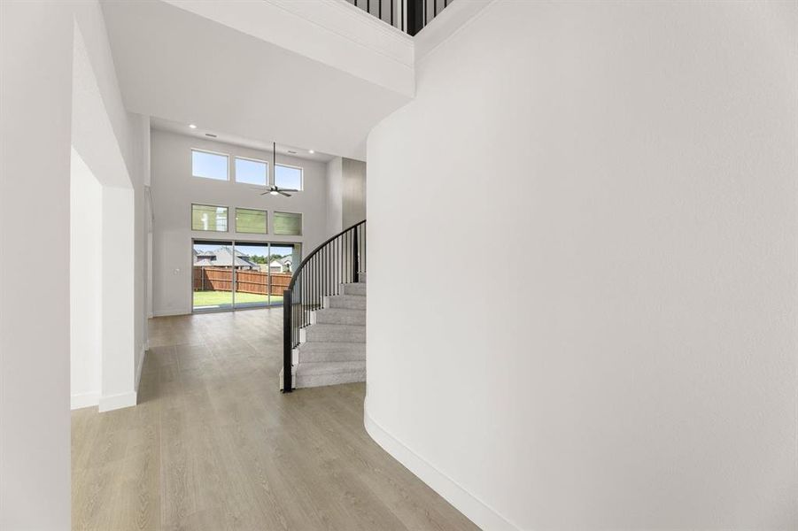 Spacious, unfurnished interior of a new home in Shady Valley Estates, Midlothian (Image 34). Spacious, unfurnished interior of a new home in Shady Valley Estates, Midlothian (Image 34).
