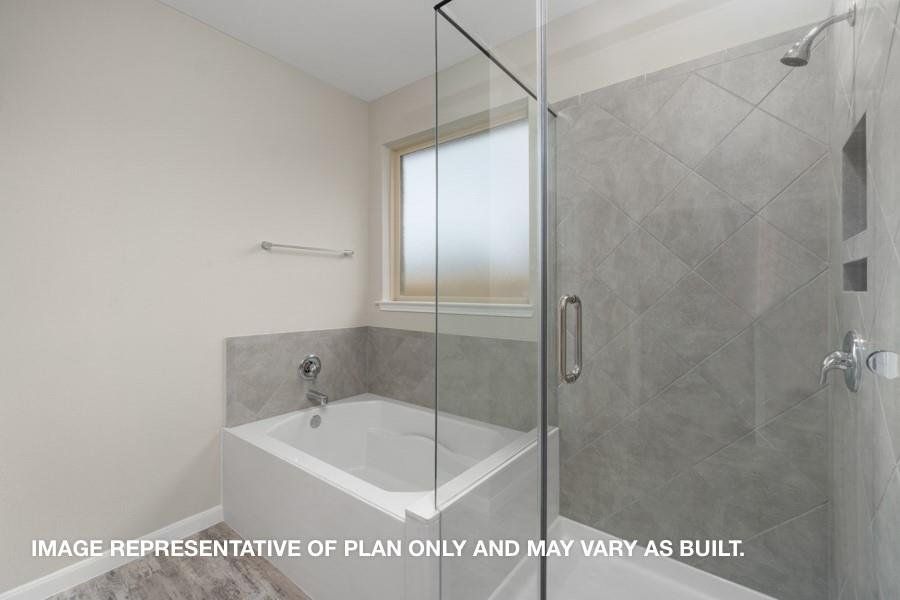 Furnished interior view inside a new home in River Ranch Estates, Dayton (Image 6).