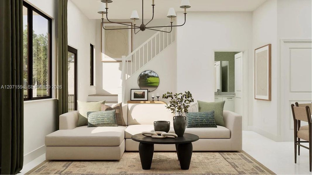 Furnished interior view inside a new home in Altessa at Wilton Manors, Wilton Manors (Image 14).