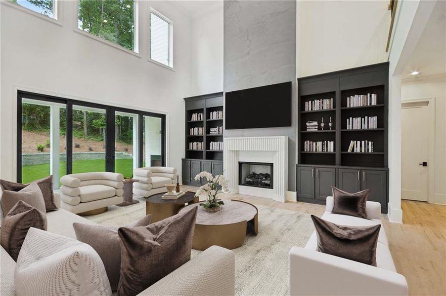 Furnished interior view inside a new home in , Marietta (Image 28). Furnished interior view inside a new home in , Marietta (Image 28).