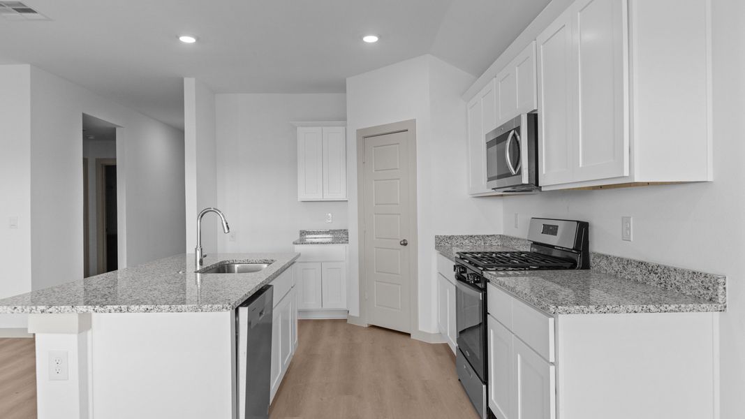 Furnished interior view inside a new home in Terra Vista, Lubbock (Image 4). Furnished interior view inside a new home in Terra Vista, Lubbock (Image 4).