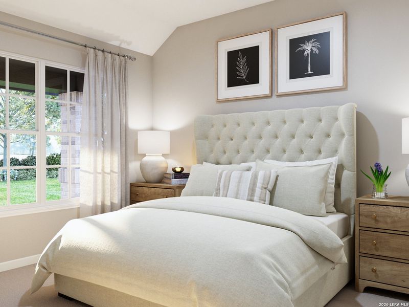 Furnished interior view inside a new home in Swenson Heights, Seguin (Image 26).