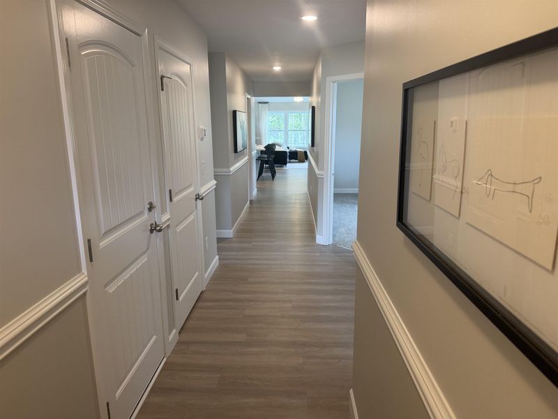 Spacious, unfurnished interior of a new home in Stones Throw, Inman (Image 15). Spacious, unfurnished interior of a new home in Stones Throw, Inman (Image 15).