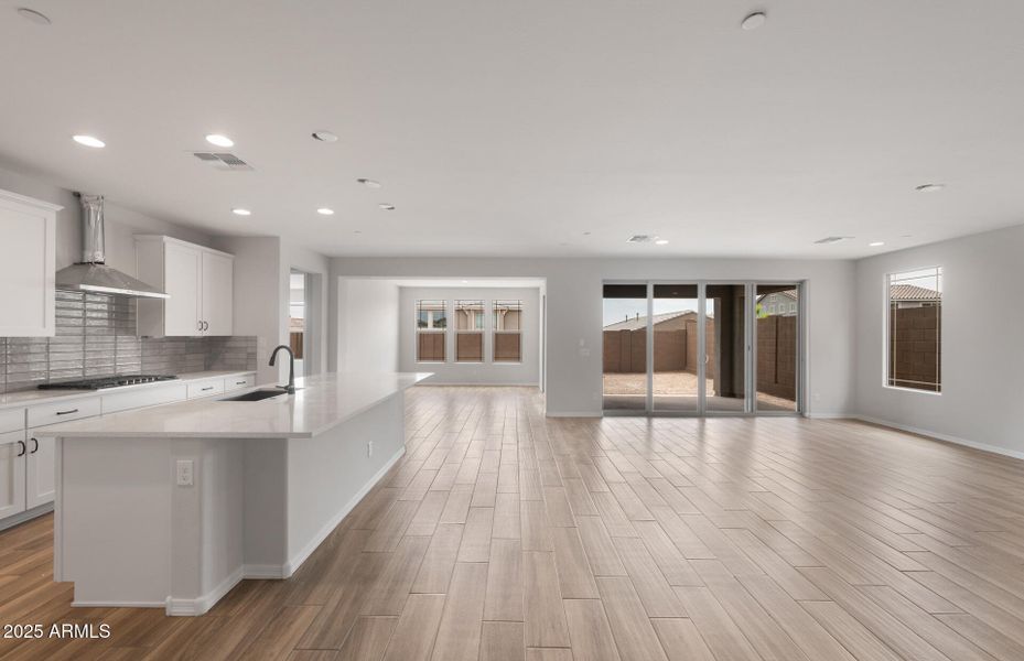 Gathering Room and Kitchen