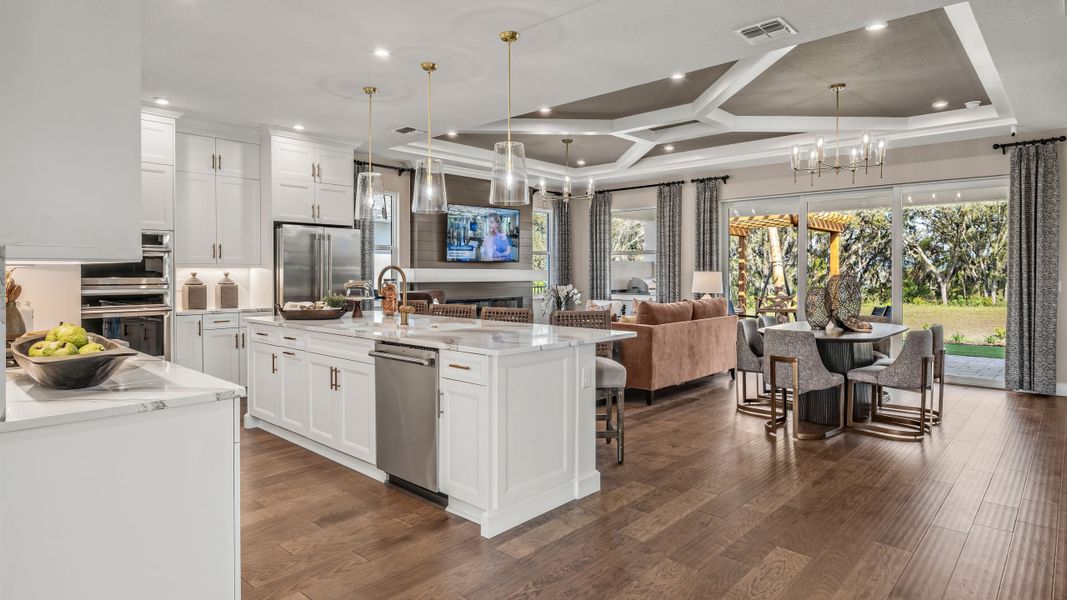 Kitchen to Great Room Kitchen to Great Room