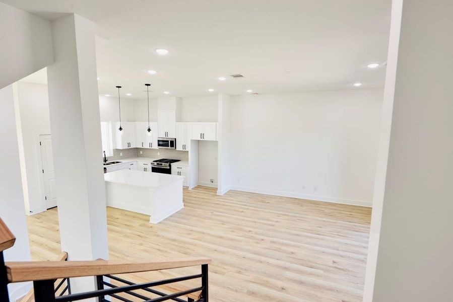 Spacious, unfurnished interior of a new home in , Houston (Image 12). Spacious, unfurnished interior of a new home in , Houston (Image 12).