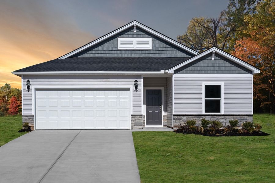 Image 17 representing the Newport by Meritage Homes in Riverwood Farm, Piedmont, SC.