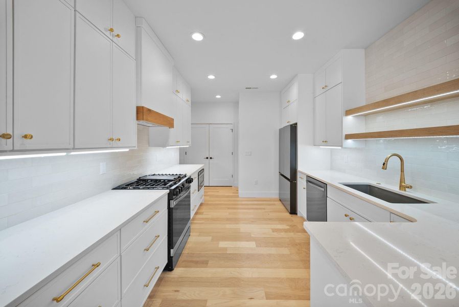 Furnished interior view inside a new home in , Asheville (Image 6).