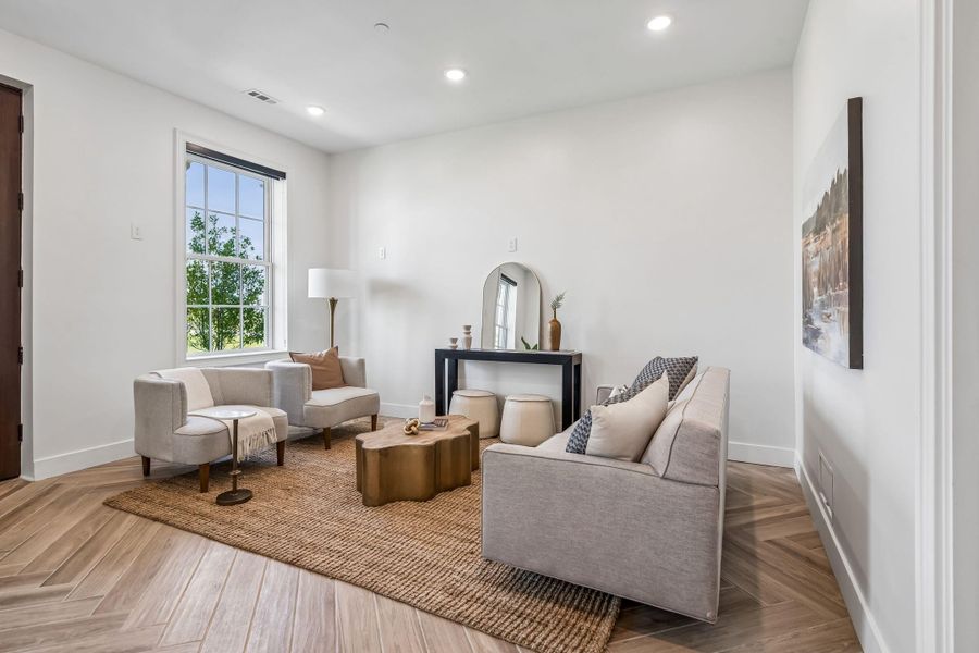 Furnished interior view inside a new home in , Charleston (Image 28). Furnished interior view inside a new home in , Charleston (Image 28).