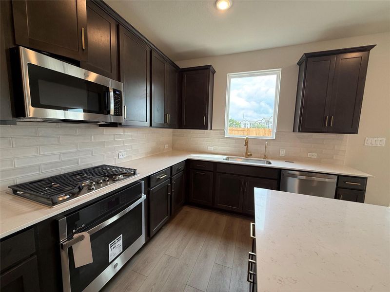 Furnished interior view inside a new home in Berry Creek Highlands, Georgetown (Image 9). Furnished interior view inside a new home in Berry Creek Highlands, Georgetown (Image 9).