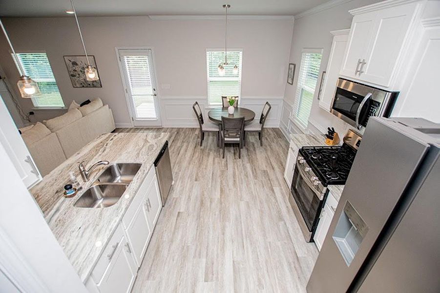 Furnished interior view inside a new home in Windmill Park, Carrollton (Image 17). Furnished interior view inside a new home in Windmill Park, Carrollton (Image 17).