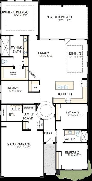 2D floor plan layout of this home in Maple Grove at Towne Lake, Woodstock, GA (Image 2). 2D floor plan layout of this home in Maple Grove at Towne Lake, Woodstock, GA (Image 2).