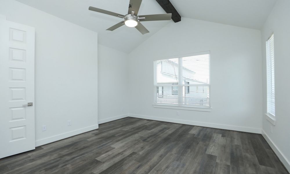 Spacious, unfurnished interior of a new home in Independence Heights, Houston (Image 50). Spacious, unfurnished interior of a new home in Independence Heights, Houston (Image 50).