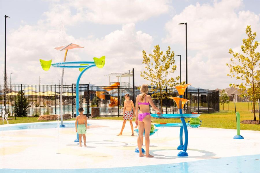 A safe and refreshing spot for kids to play and cool off—perfect for sunny Texas days! A safe and refreshing spot for kids to play and cool off—perfect for sunny Texas days!