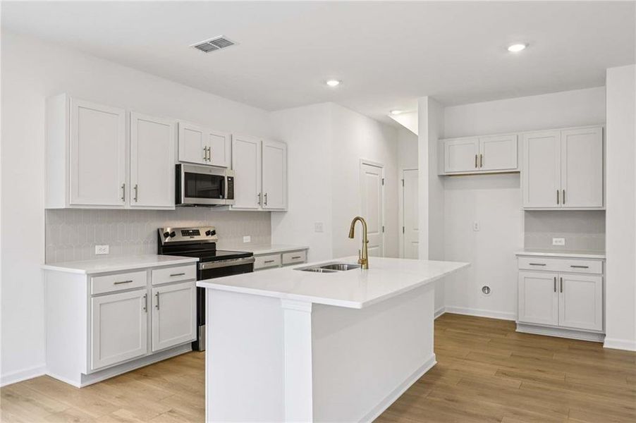 Furnished interior view inside a new home in Leydenview, Mableton (Image 6).