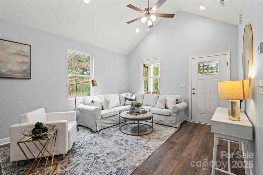 Furnished interior view inside a new home in , Kannapolis (Image 4). Furnished interior view inside a new home in , Kannapolis (Image 4).