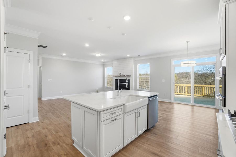Furnished interior view inside a new home in Summerlin, Mooresville (Image 9).