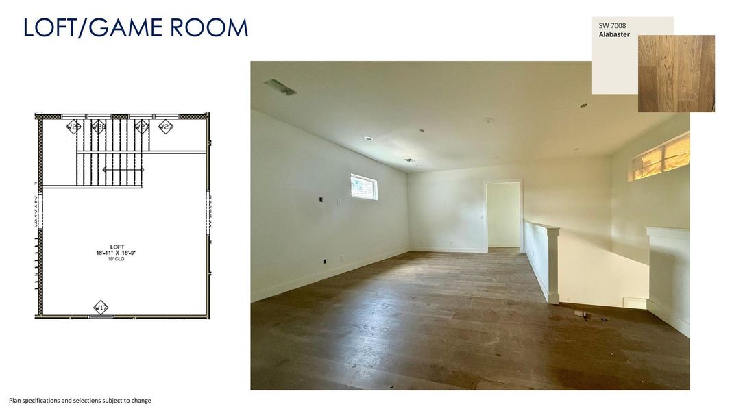 Spacious, unfurnished interior of a new home in , Houston (Image 7). Spacious, unfurnished interior of a new home in , Houston (Image 7).