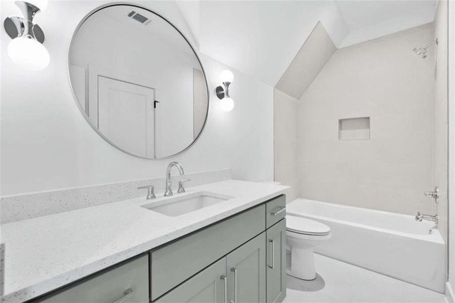 Furnished interior view inside a new home in , Peachtree City (Image 13).