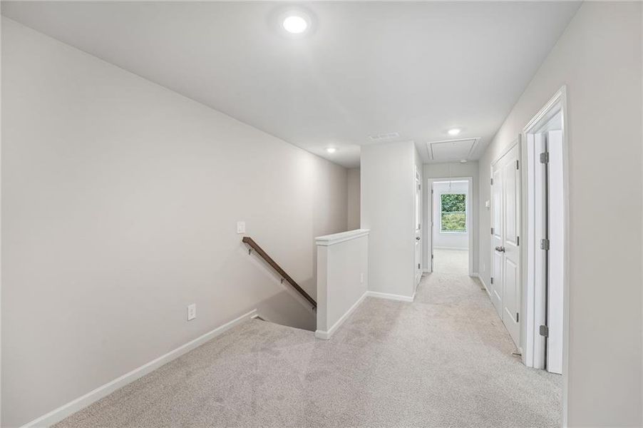 Spacious, unfurnished interior of a new home in Artisan Walk, Fairburn (Image 23). Spacious, unfurnished interior of a new home in Artisan Walk, Fairburn (Image 23).