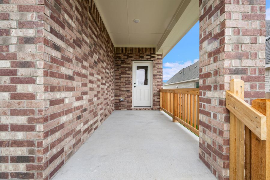 Exterior details and patio area of a home in The Colony, Bastrop (Image 2). Exterior details and patio area of a home in The Colony, Bastrop (Image 2).
