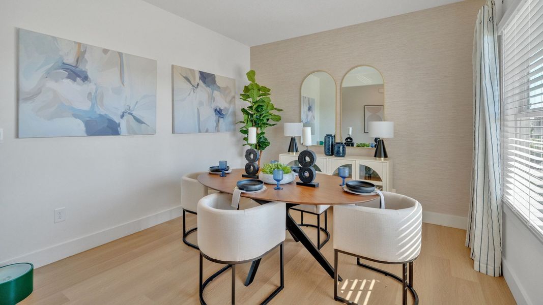 Furnished interior view inside a new home in Fieldcrest Acres, Blountville (Image 14).