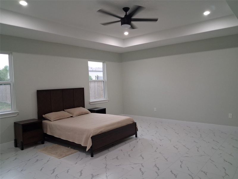 Primary bedroom.