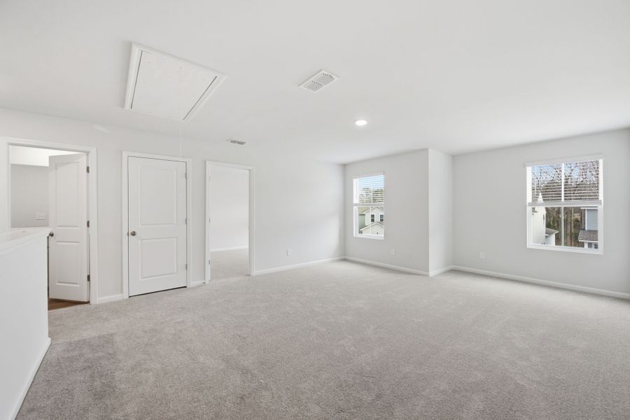 Spacious, unfurnished interior of a new home in Grand Arbor, Blythewood (Image 19).
