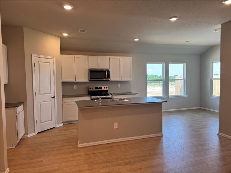Furnished interior view inside a new home in Wilkins Valley, Brenham (Image 3).