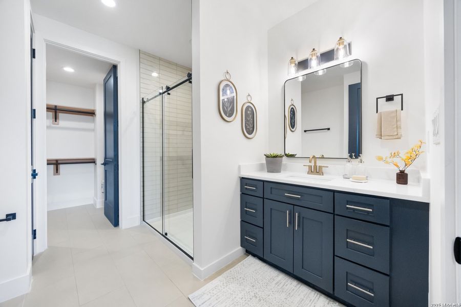 Furnished interior view inside a new home in , San Antonio (Image 7).