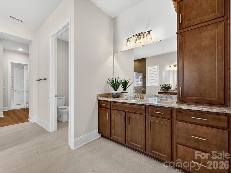 Furnished interior view inside a new home in Encore at Streamside - Tradition Series, Waxhaw (Image 9).