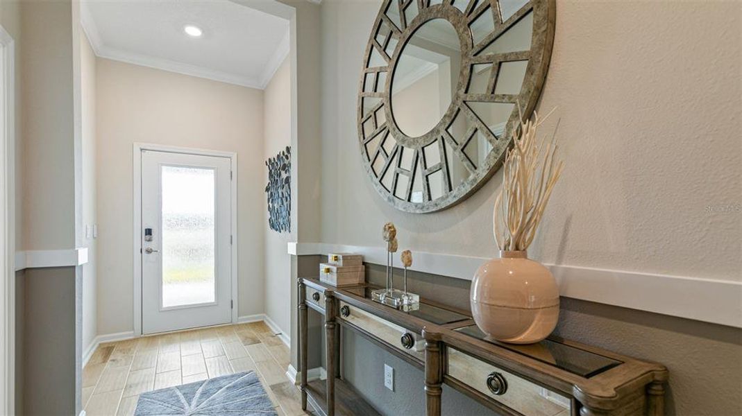 Furnished interior view inside a new home in Sawmill Branch, Palm Coast (Image 8).