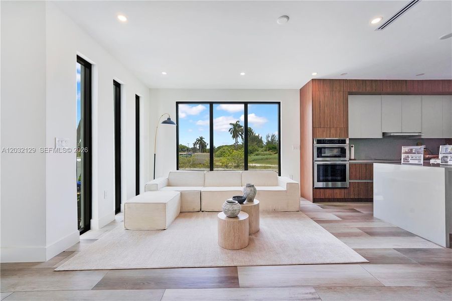 Furnished interior view inside a new home in , Hollywood (Image 3).