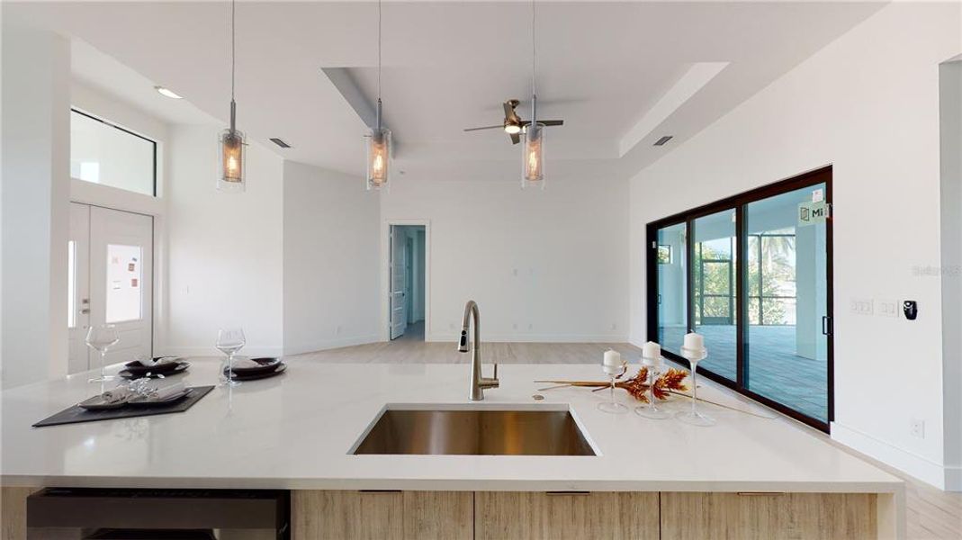 Furnished interior view inside a new home in , Port Charlotte (Image 7).