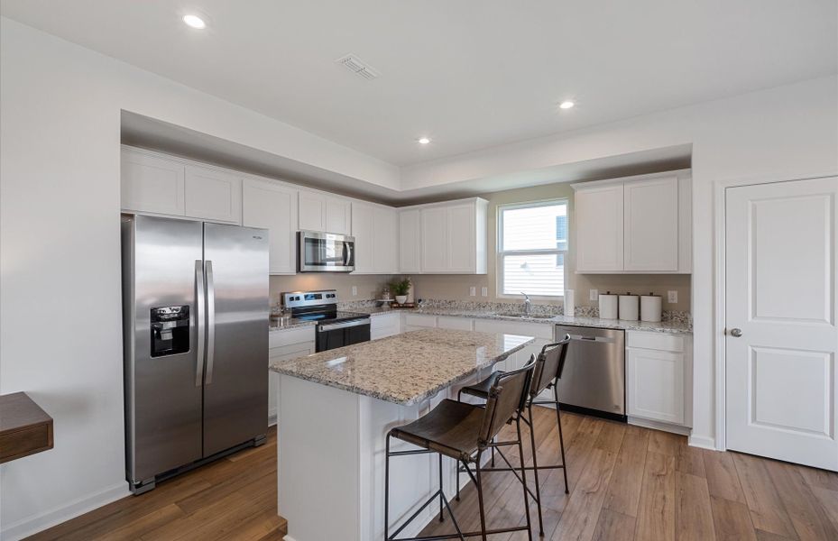 Open Kitchen with Island